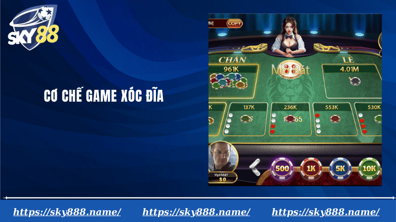 Cơ chế game xóc đĩa