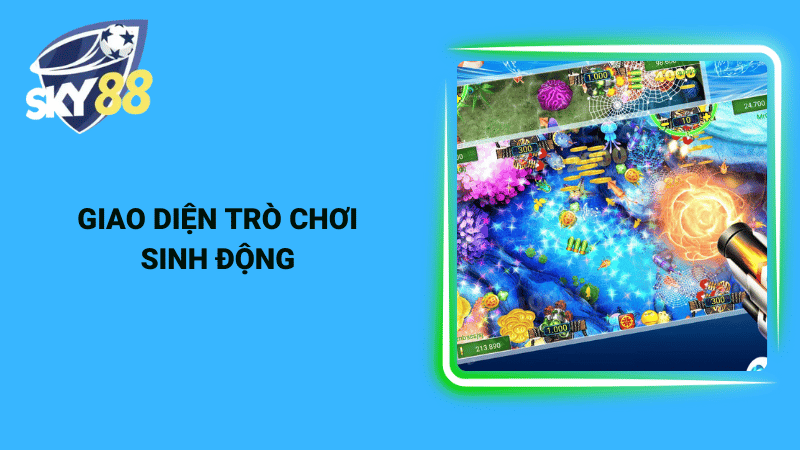Giao diện trò chơi sinh động